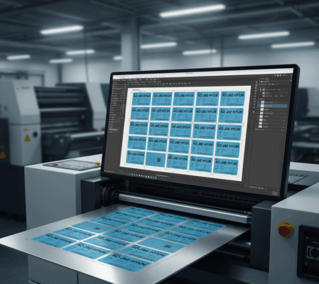 Quy trình in card visit chuyên nghiệp