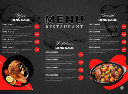 Menu FAQ – Giúp khách hàng nhanh chóng tìm thông tin và lựa chọn món ăn dễ dàng.