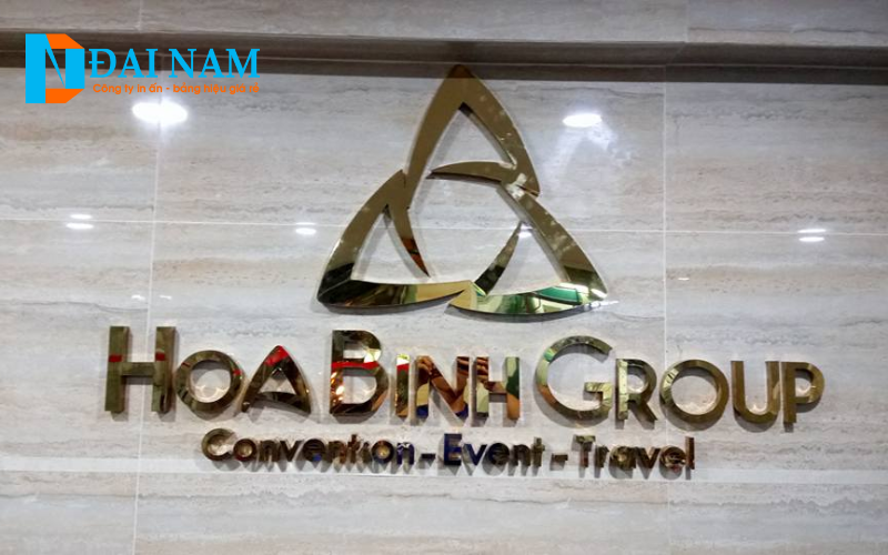 Thi công chữ nổi inox uy tín