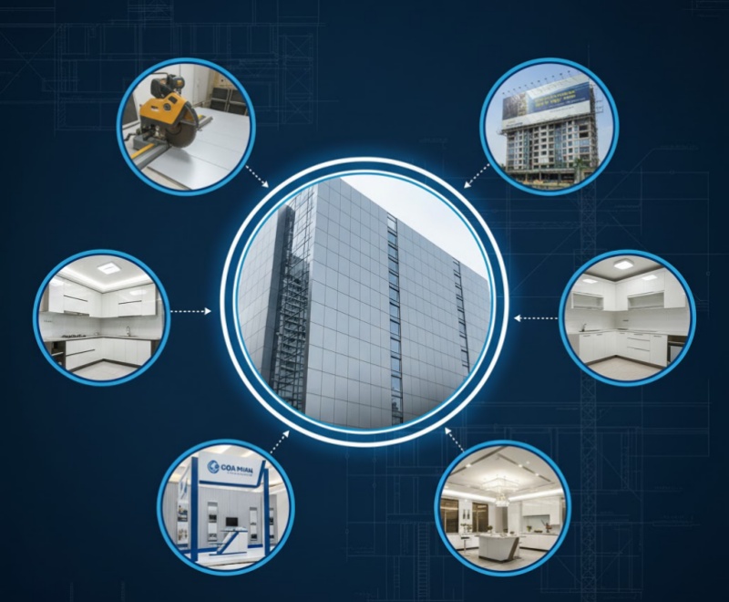 Các mặt dựng alu và ứng dụng