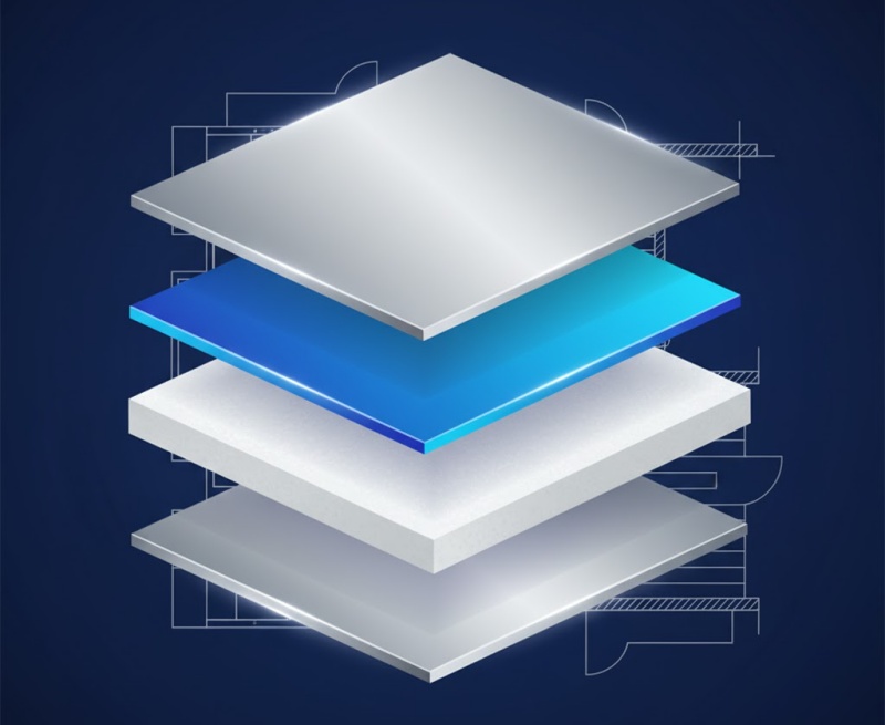 Mô tả các bộ phận của mặt dựng alu.